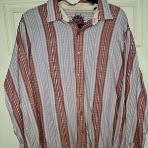 ROBERT GRAHAM REVERSIBLE CUFF SHIRT